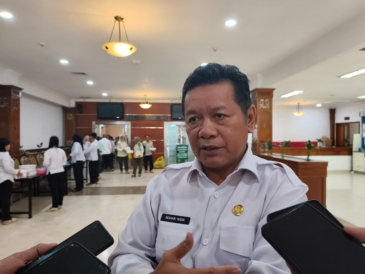 Asisten II Perekonomian dan Pembangunan Setkanlb Kutim, Noviari Noor. (Jufriadi/KP)