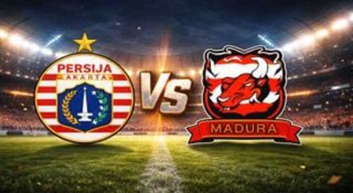 Saksikan duel panas Persija Jakarta vs Madura United.