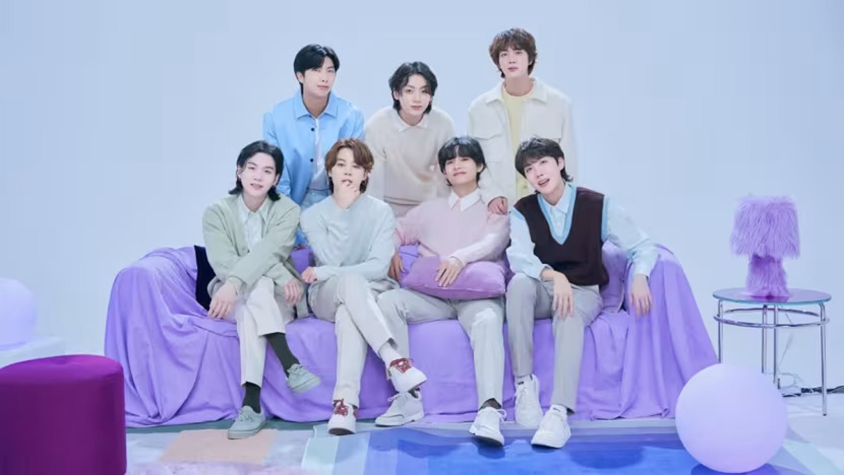 Boyband K-pop BTS.