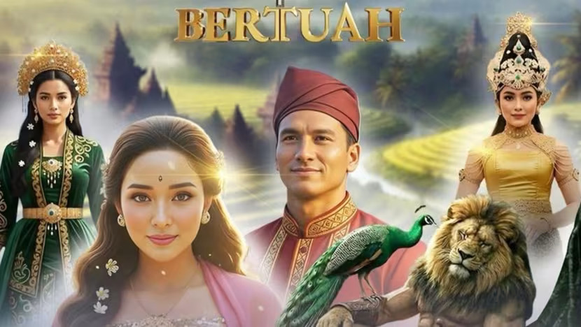 PRODUKSI AI: Salah satu program televisi yang diproduksi sepenuhnya oleh AI.