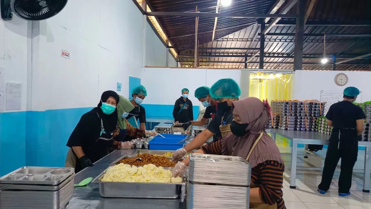 Dapur SPPG di Samarinda.
