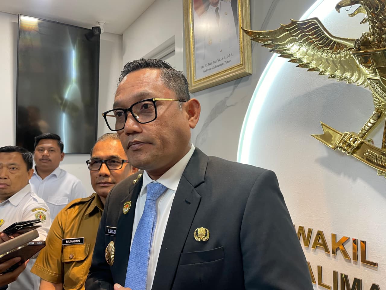 Wakil Gubernur Kaltim Seno Aji. (FOTO/EKO PRALISTIO)