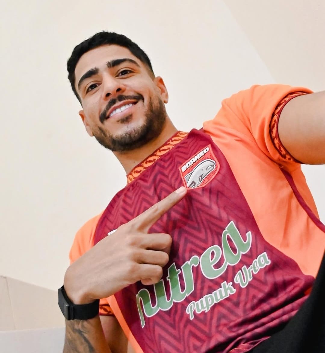 WAJAH BARU: Kaio Nunes resmi berseragam Borneo FC.