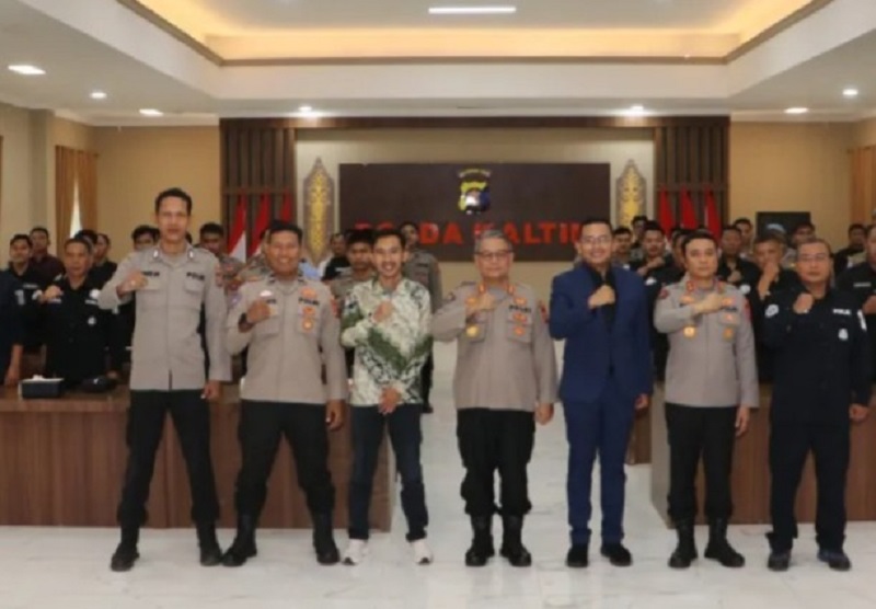 KEMAMPUAN: Peningkatan kemampuan diikuti personel humas Polda Kaltim dan jajaran.