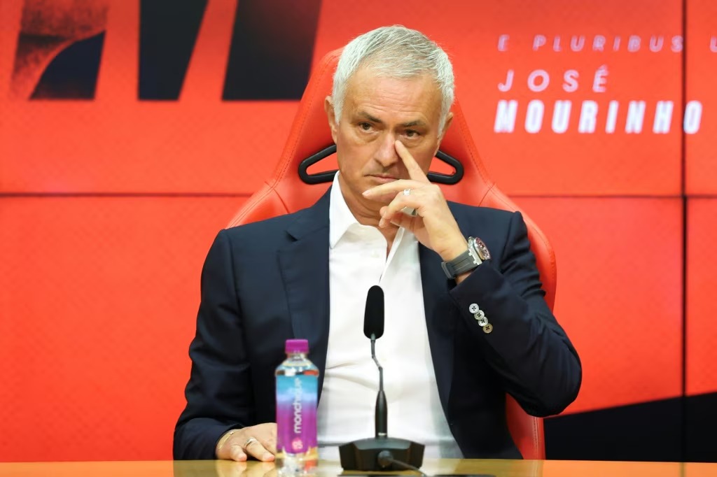 Pelatih Benfica Jose Mourinho. (Foto: AFP)