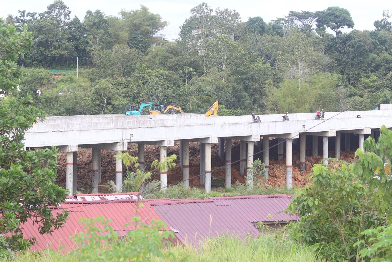LINGKUNGAN: Tol Balikpapan - IKN Segmen 3A di sekitar Jalan Soekarno-Hatta Kilometer 11.