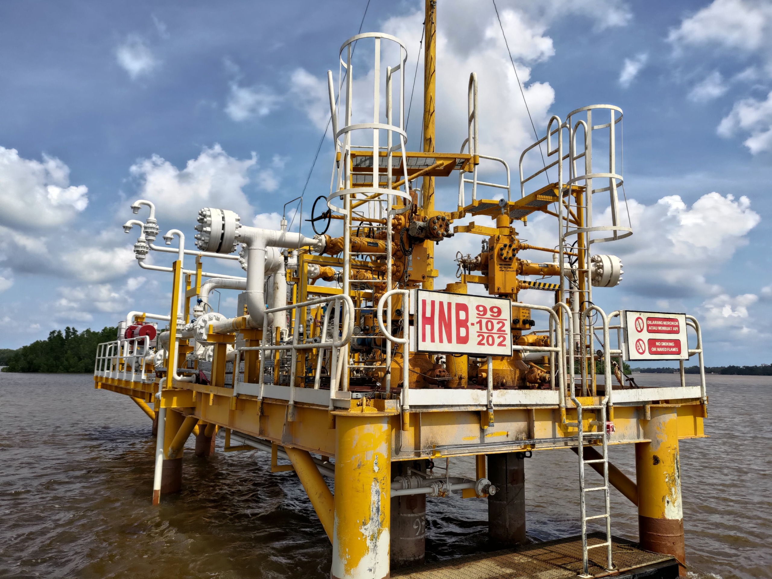 DONGKRAK PRODUKSI: Ada tambahan produksi minyak sebesar 2.000 barel per hari (bph) dari dua sumur High Pour Point Oil (HPPO) di Lapangan Handil, Kalimantan Timur.