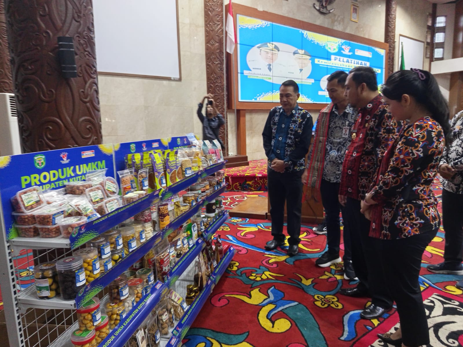 Pelatihan UMKM di gedung Aji Tulur Jejangkat.