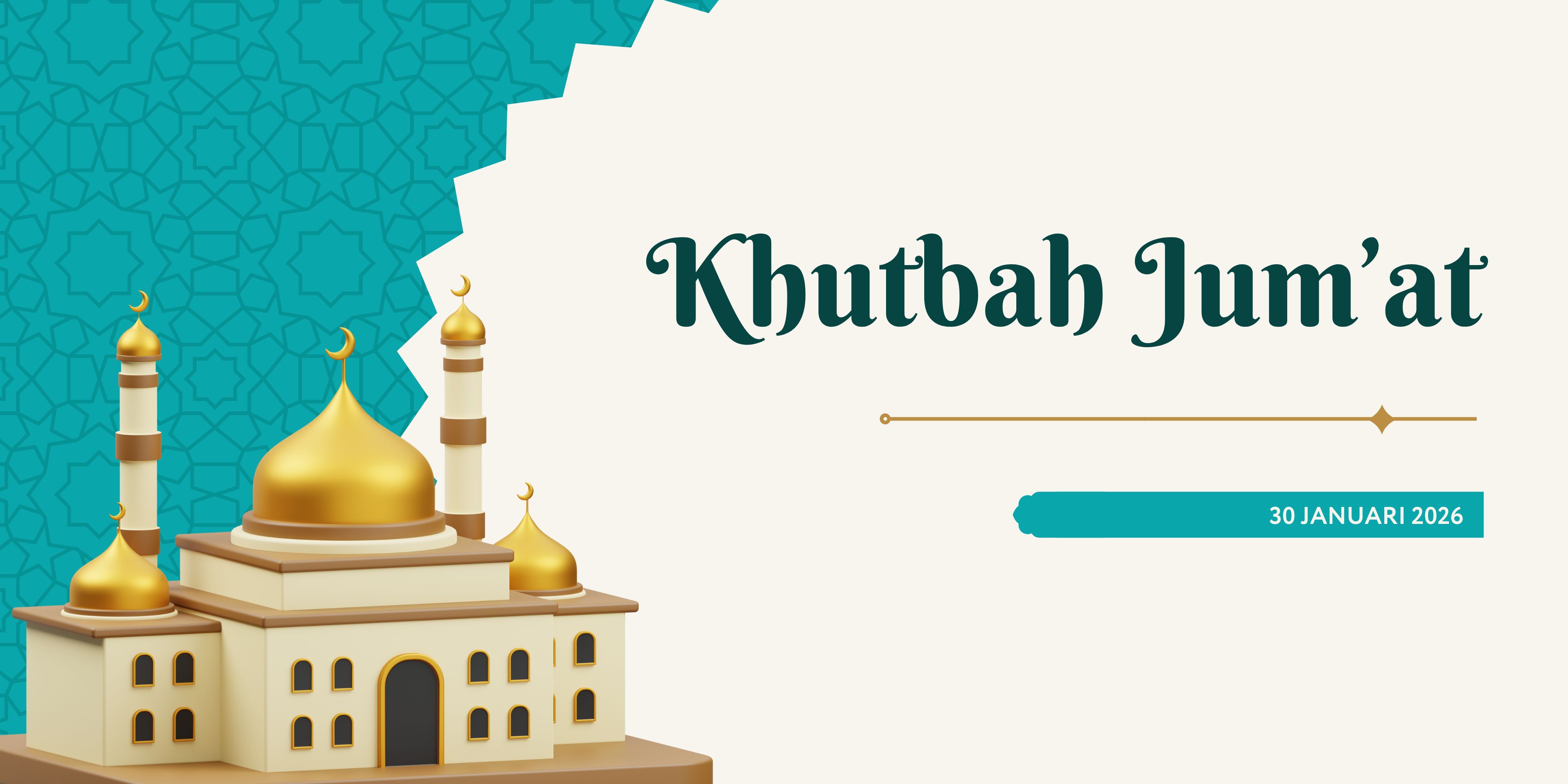Teks Khutbah Jumat Terbaru, 30 Januari 2026.