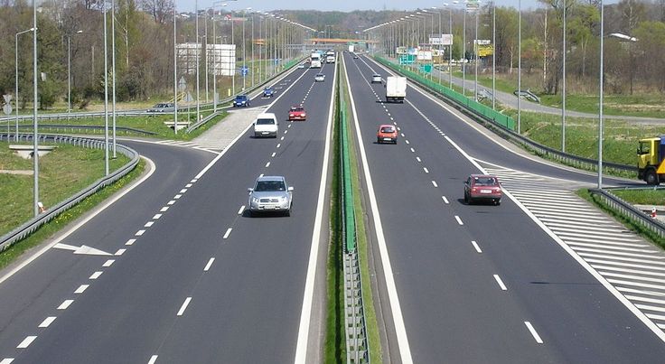 Ilustrasi ruas jalan tol.