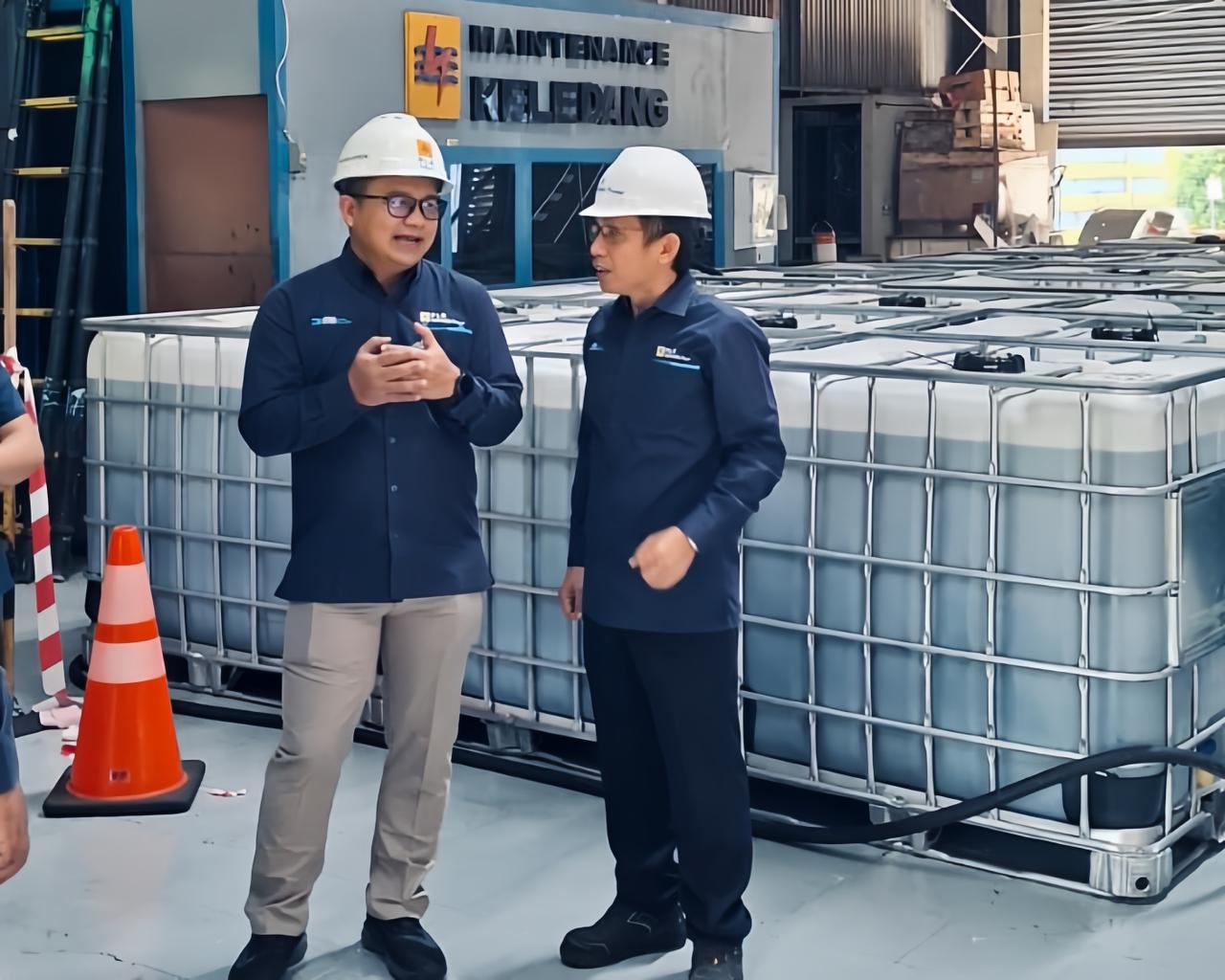 TES: Pengujian B50 jadi komitmen PLN IP UBP Mahakam dalam memastikan keandalan pembangkit listrik dalam pengoperasiannya.
