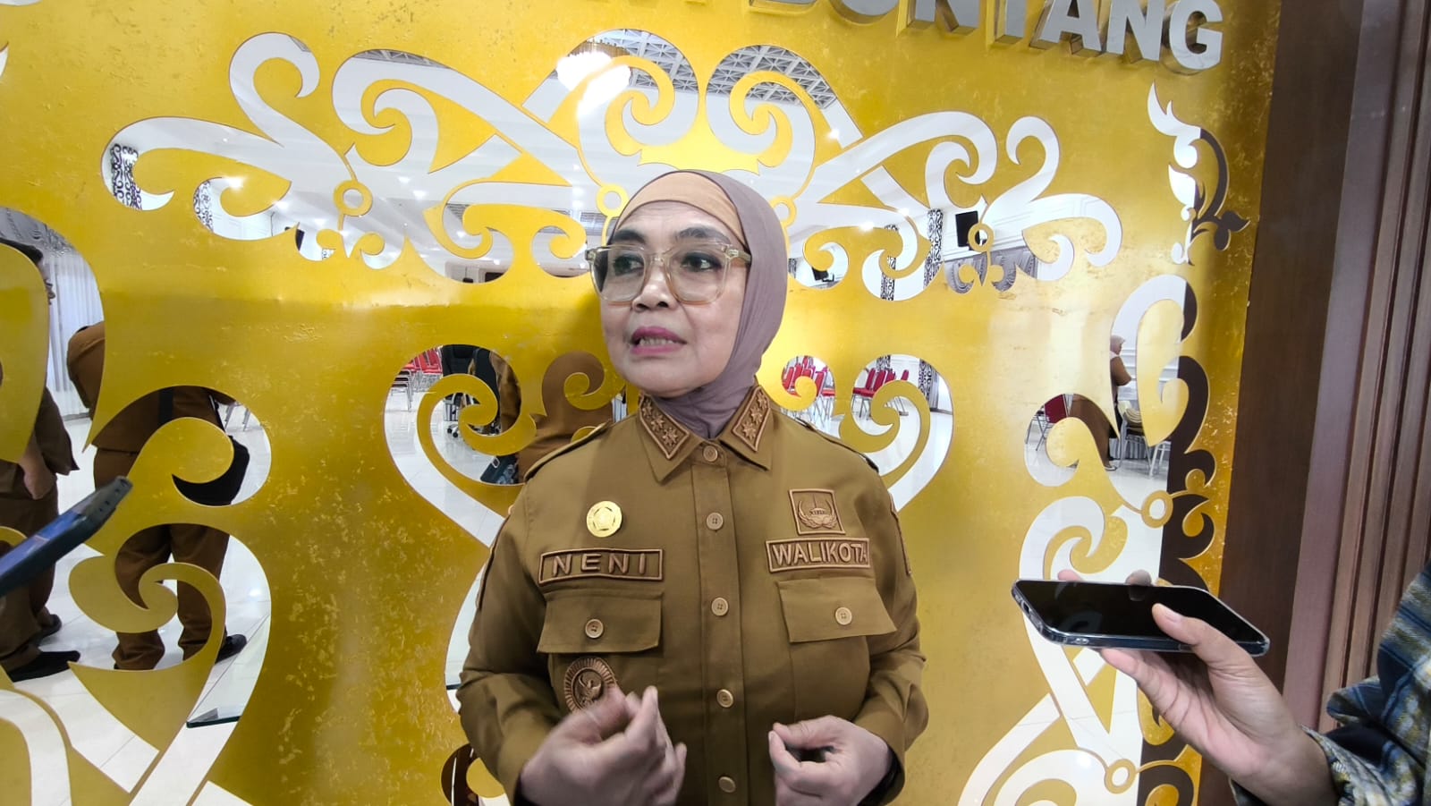 Wali Kota Bontang Neni Moerniaeni.