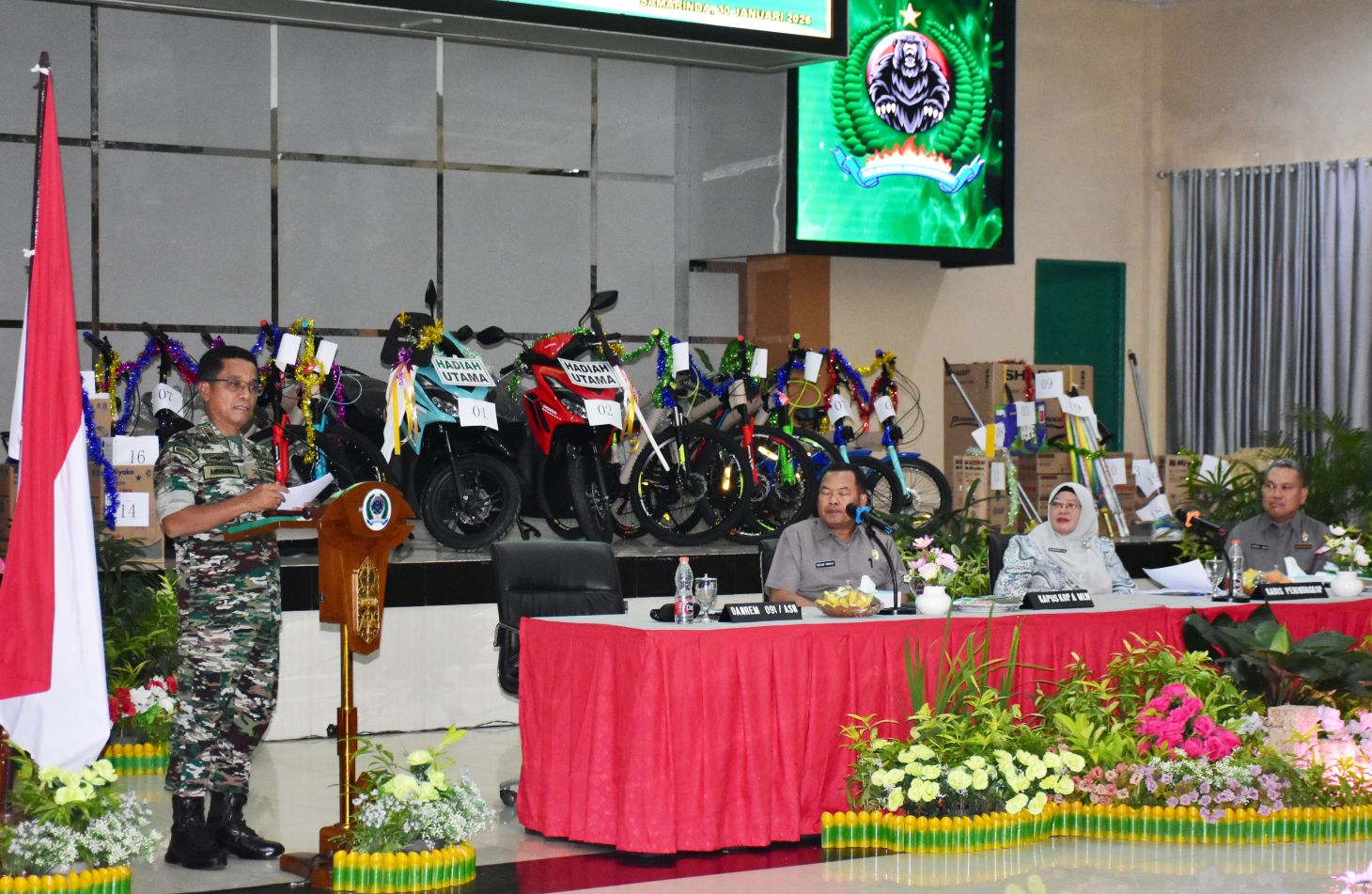 Danrem 091/Brigjen TNI Anggara Sitompul mengajak seluruh pengurus koperasi untuk mengambil langkah serta tindakan yang lebih kongkret.