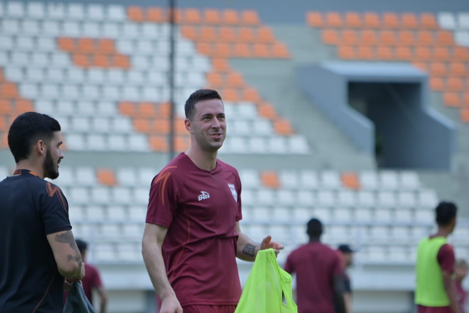 Koldo Obieta menjadi salah satu pemain baru yang didatangkan Borneo di putaran kedua.