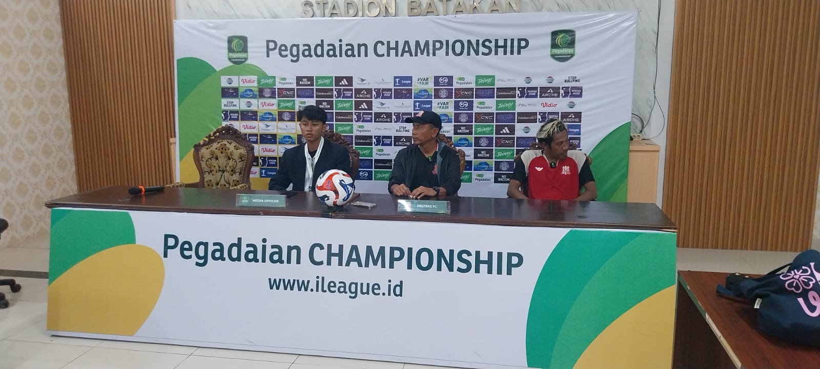 MISI: Deltras FC targetkan tiga poin di Stadion Batakan.