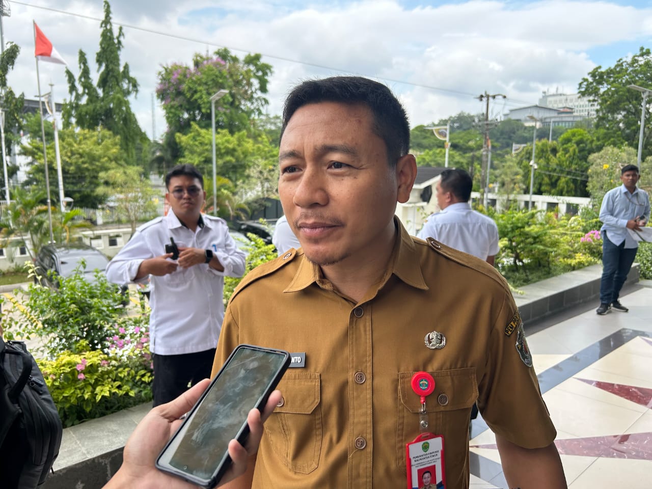 Kepala Dinas Pemberdayaan Masyarakat dan Pemerintahan Desa (DPMPD) Kaltim, Puguh Harjanto,