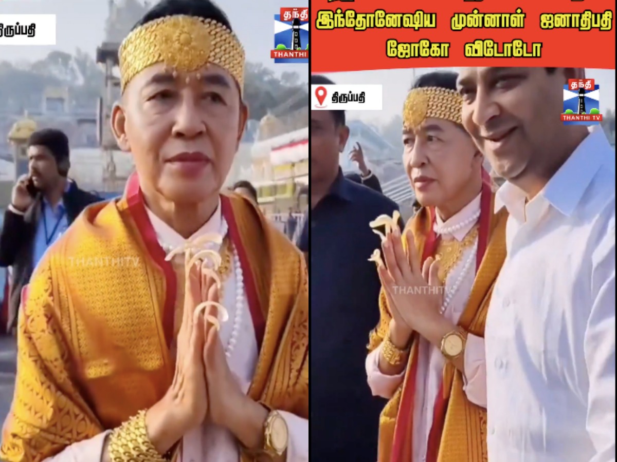 Sosok mirip Joko Widodo berdoa di India dan menghebohkan netizen Indonesia.