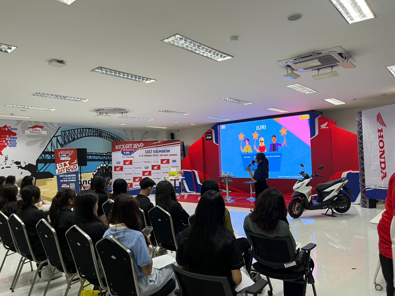 SPESIAL: Suasana technical meeting Tim Dance Honda DBL with Kopi Good Day 2026 East Kalimantan. NASYA/KP