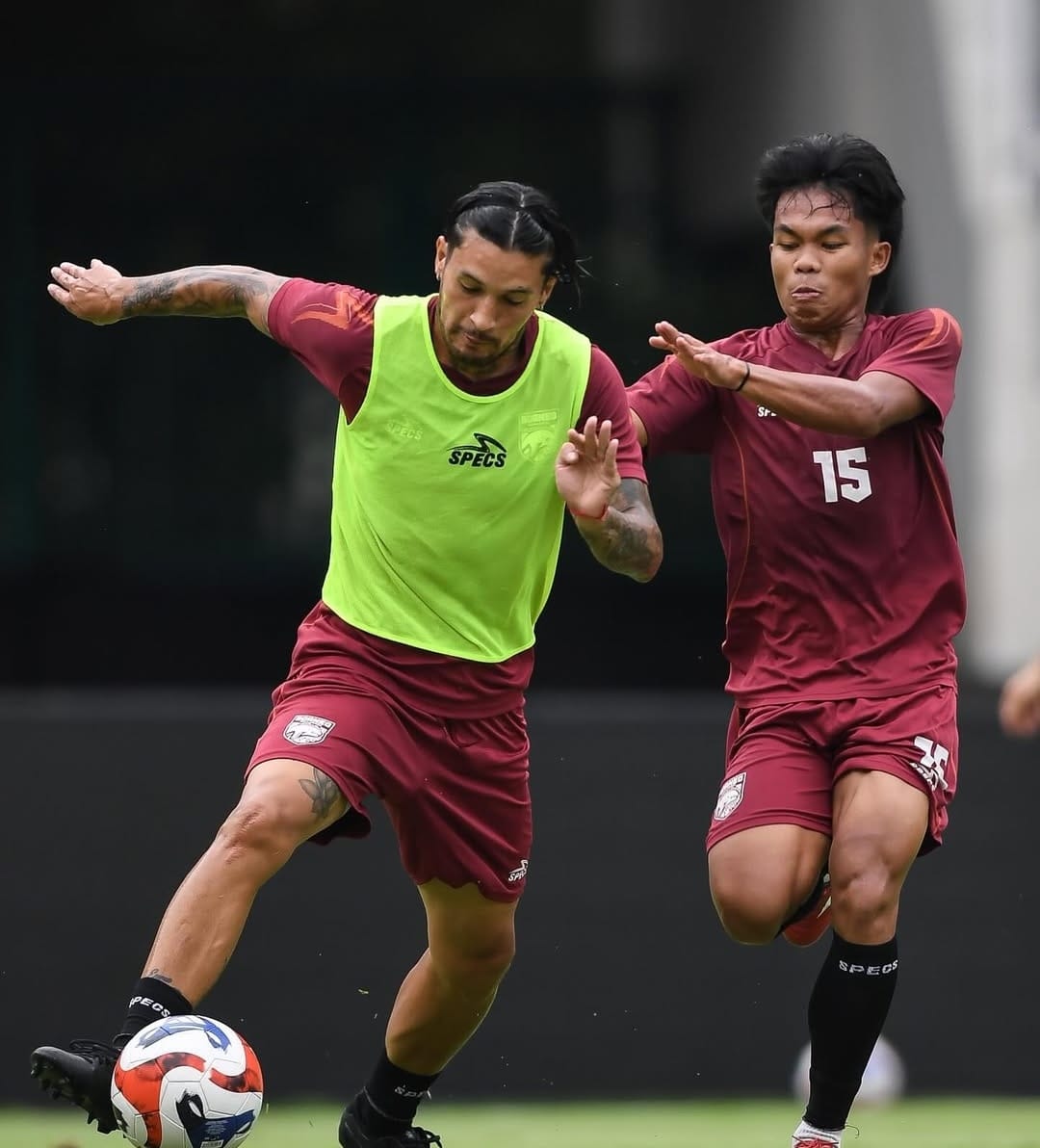 SIAP ALL OUT: Marcos Astina siap memperbaiki penampilannya saat menjamu PSIM Jogjakarta di Segiri.