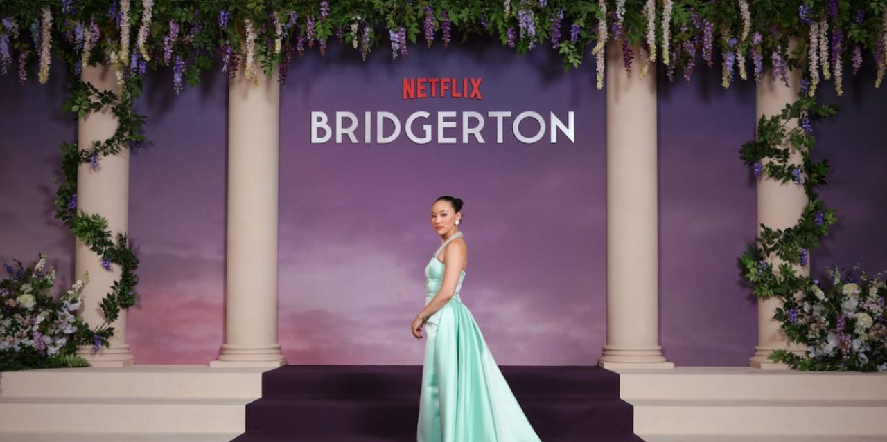 Yerin Ha, Pemeran Sophie Baek di Bridgerton Season 4.