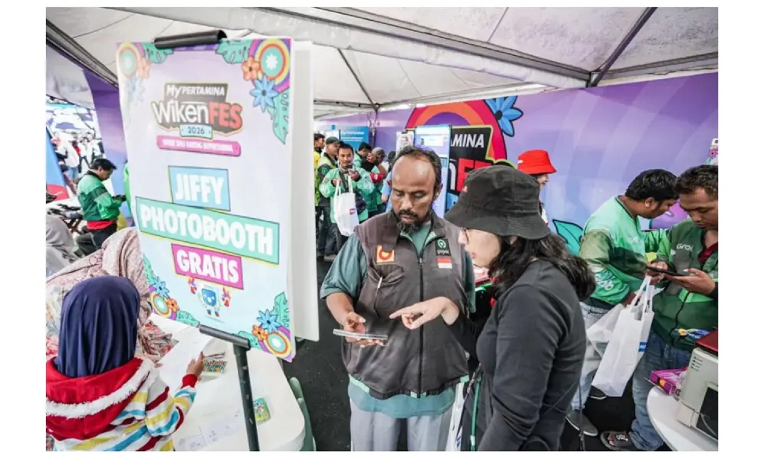 GRATIS: PT Pertamina Patra Niaga menggelar BOOM khusus driver ojek online dengan bagi-bagi sepeda motor gratis.
