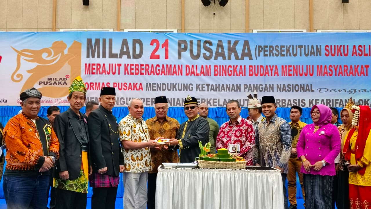 Milad ke-21 Pusaka digelar di GOR Segiri Samarinda, Sabtu (31/1). (HAFIZ/KP)