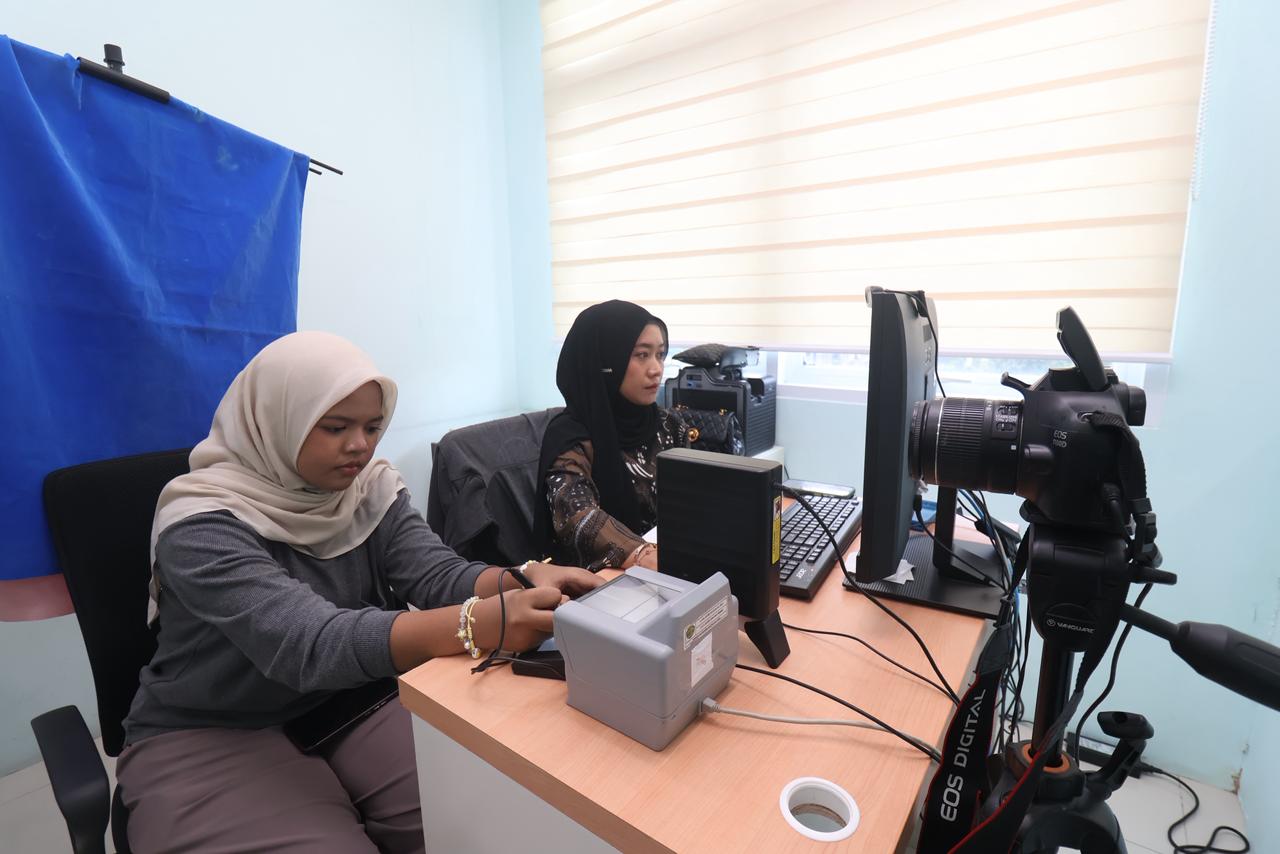 DIBURU: Kunjungan ke gerai Disdukcapil masih tertinggi di Mal Pelayanan Publik Balikpapan.