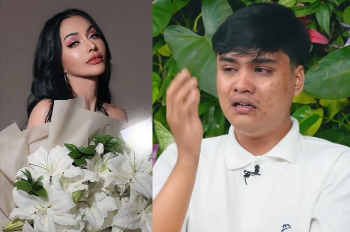 Denada dan sang anak, Ressa Rizky Rossano.