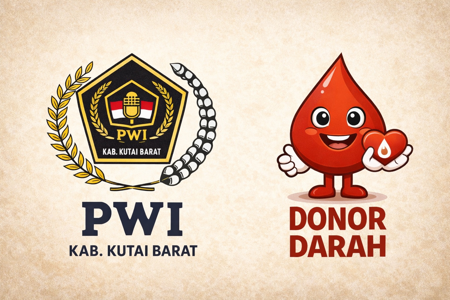 PWI Kubar donor darah