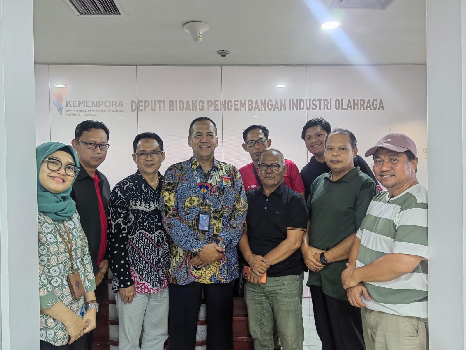 Disporapar Paser berkunjung ke Bidang Pengembangan Industri Olahraga Kementerian Pemuda dan Olahraga di Jakarta, Jumat (30/1/2026).