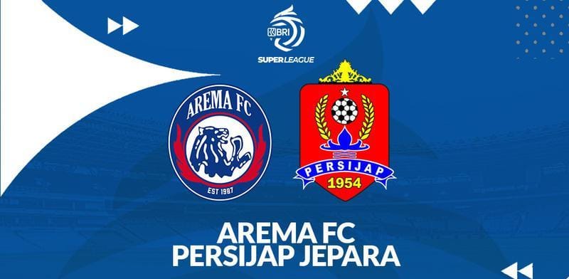 Duel Arema FC vs Persjiap Jepara.