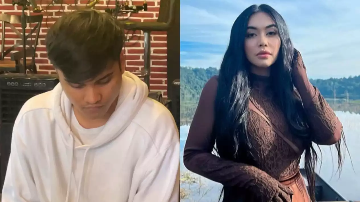Ressa Rizky Rossano dan Denada.