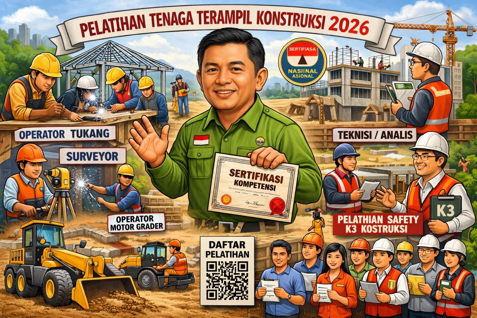 Ilustrasi pekerja