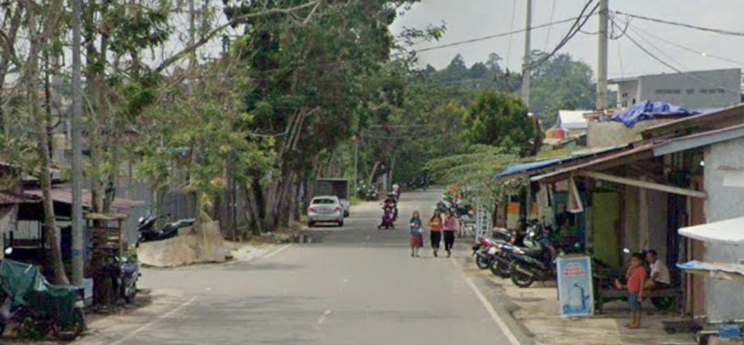PERBAIKAN: Saluran drainase di Jalan Asmawarman, Gunung Telihan bakal direnovasi tahun ini.