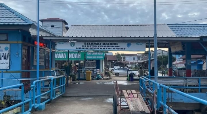 ASET: Dermaga Melak Aset Pemprov Kalimantan Timur yang masih dikelola Kabupaten Kutai&nbsp; Barat.
