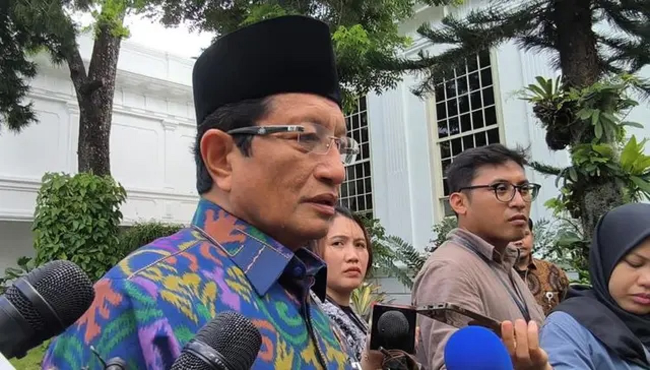 Menteri Agama, Nasaruddin Umar, salah satu tokoh Islam yang diundang.