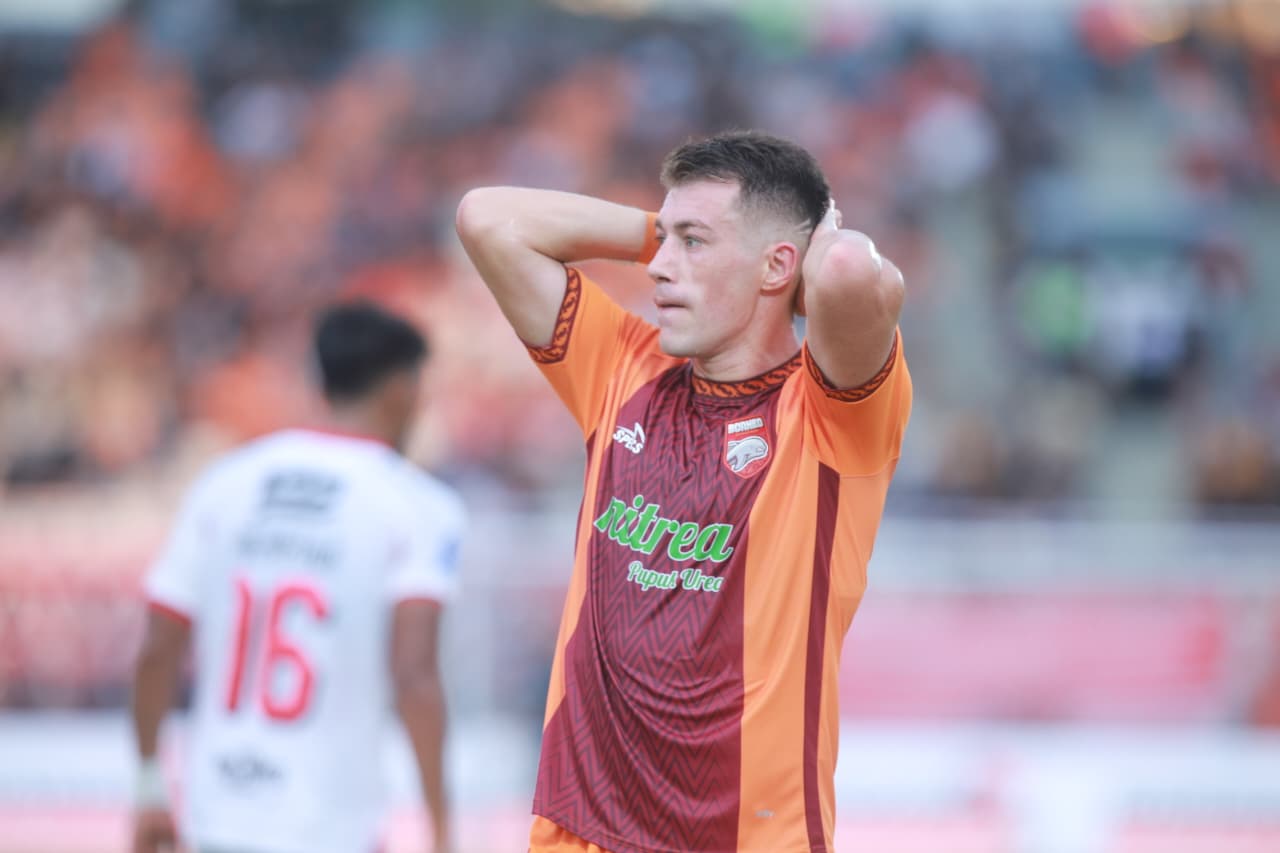 ASET BERHARGA: Fans Borneo FC bisa bernafas lega sebab Mariano Peralta dipastikan tetap di Samarinda.(DONI ADITYA/KP)