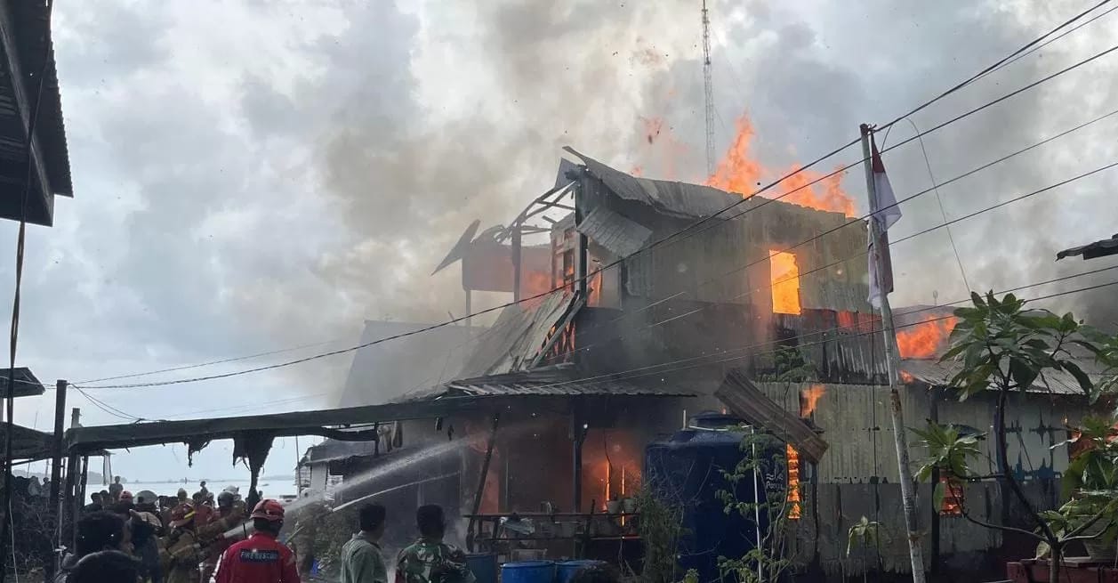 MUSIBAH: Disdamkartan Bontang dalam mempercepat penanganan kebakaran di wilayah pesisir memerlukan sistem hidran yang memadai. FOTO: ADIEL KUNDHARA/KP
