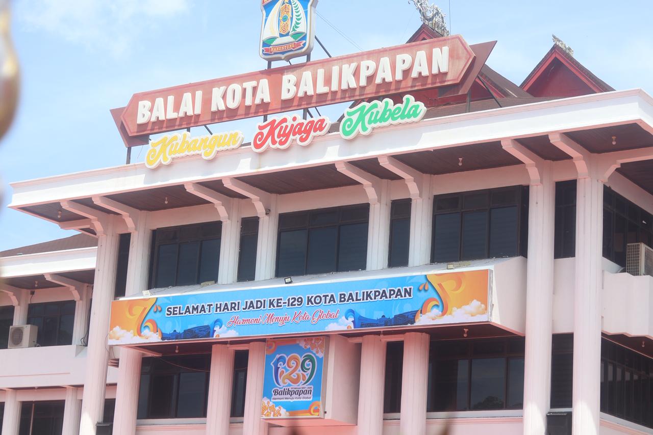 Perayaan HUT ke-129 Balikpapan akan dilakukan sederhana dengan upacara di halaman Balai Kota Balikpapan.