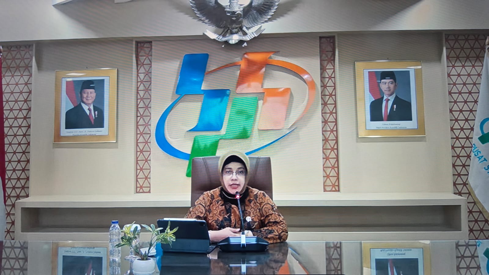 Kepala BPS Amalia Adininggar Widyasanti.