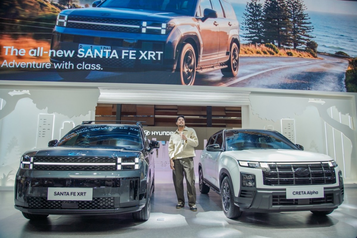 All-New SANTA FE XRT menjadi salah satu model dengan program penjualan khusus selama pameran.