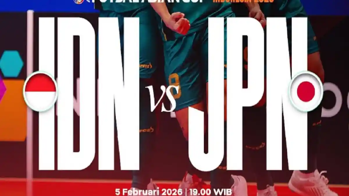 Timnas Futsal Indonesia vs Jepang.