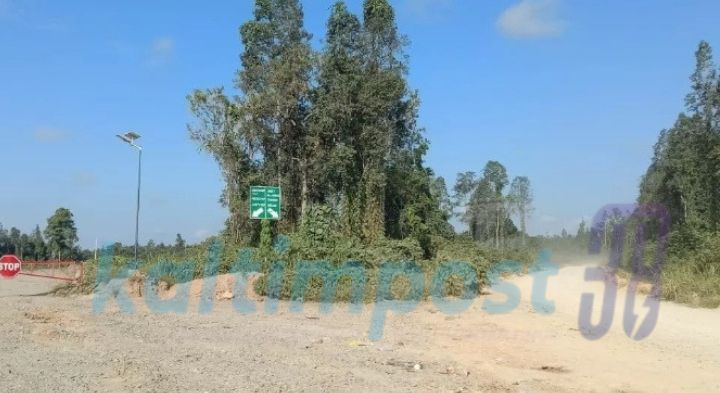 LEBIH CEPAT: Jalan alternatif lewat MMB, Kubar- Kota Bangun tepatnya di kawasan KM 8 FSP