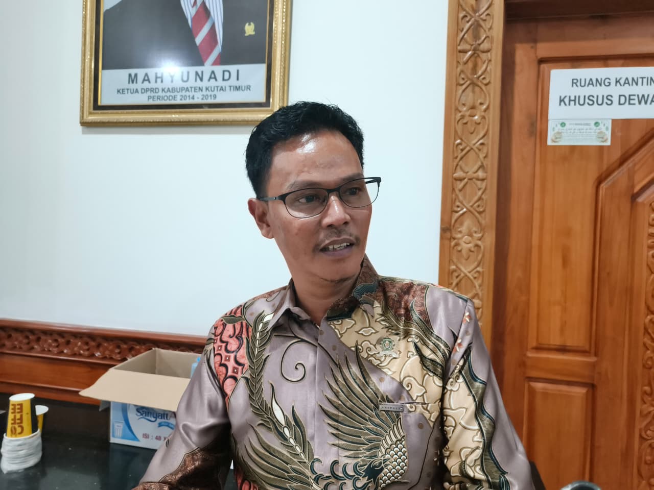 Ketua Komisi C DPRD Kutim, Ardiansyah  &nbsp;