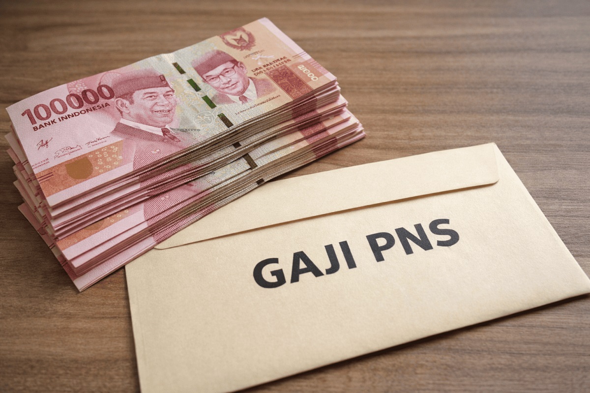 Ilustrasi rencana kenaikan gaji Pegawai Negeri Sipil (PNS) dan Aparatur Sipil Negara (ASN) pada 2026 ternyata belum bisa dipastikan.