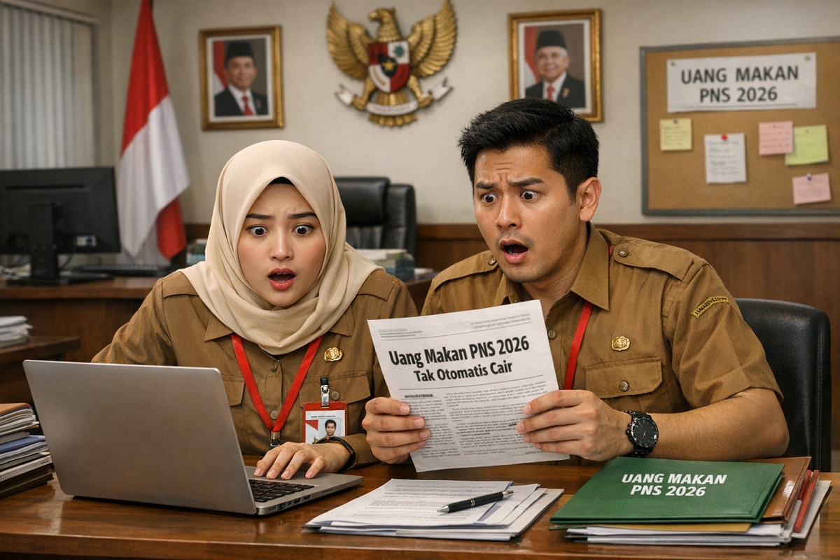 Ilustrasi. Pemerintah menegaskan bahwa uang makan bukan hak otomatis, melainkan insentif yang sangat bergantung pada disiplin kerja.