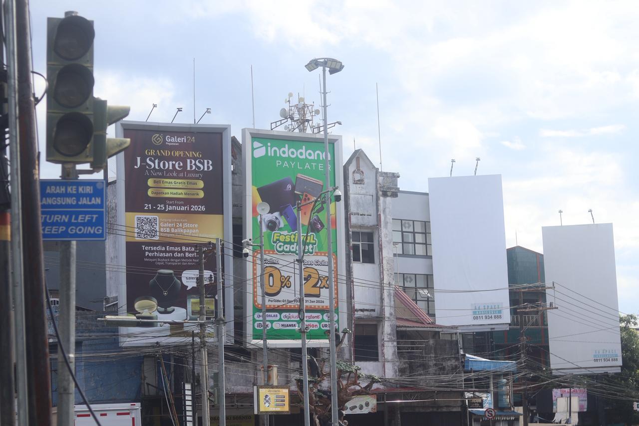 KONTRIBUSI: Kontribusi pajak reklame secara struktural tetap tergolong kecil jika dibandingkan dengan total PAD dan jenis pajak daerah lainnya.