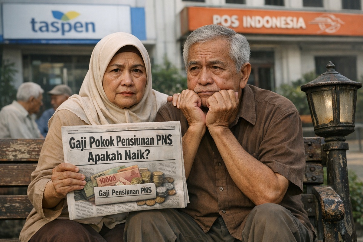 Ilustrasi. Pensiunan PNS menunggu kepastian kebijakan gaji pokok pensiunan PNS 2026 yang hingga kini masih mengacu pada PP Nomor 8 Tahun 2024.