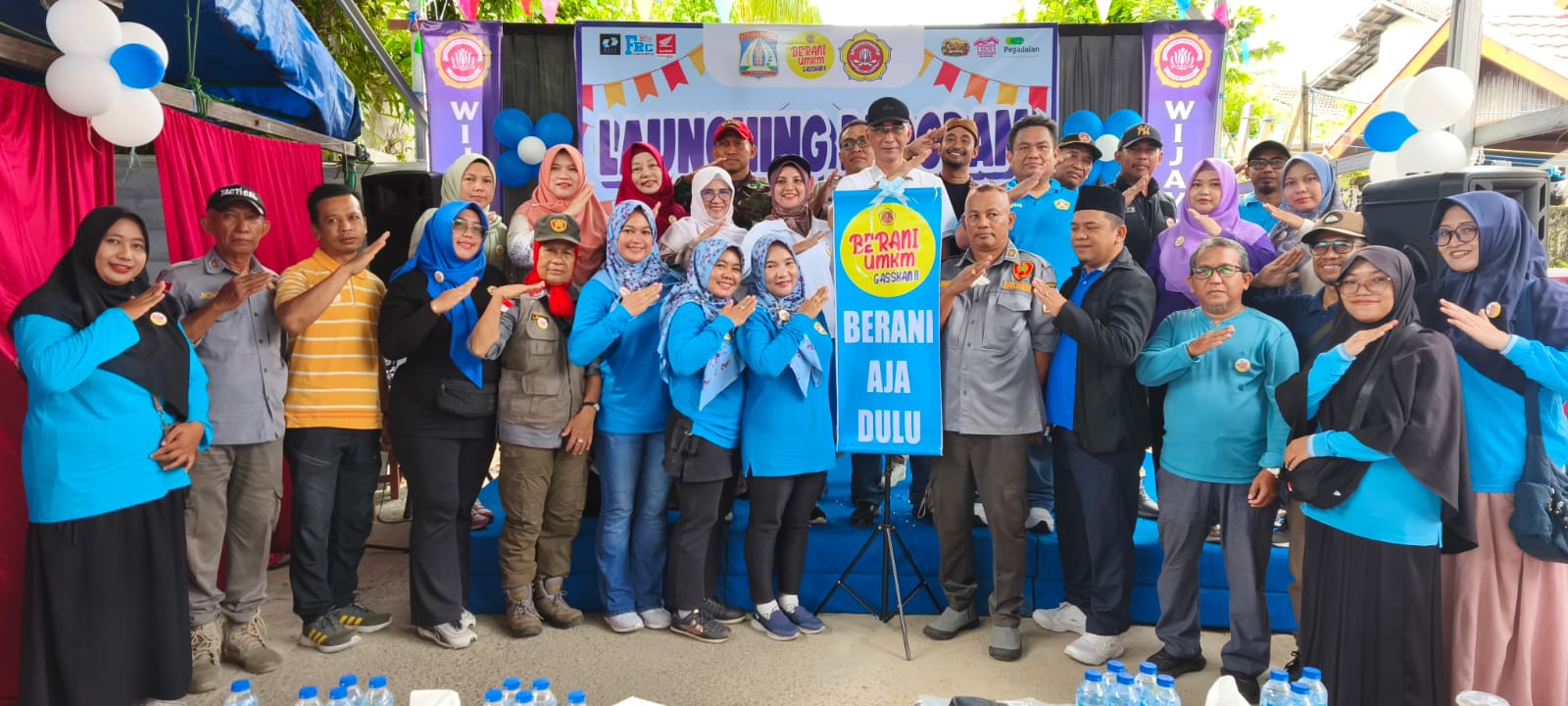 Seluruh pihak mendukung program Berani UMKM yang diluncurkan sebagai pengembangan ekonomi.