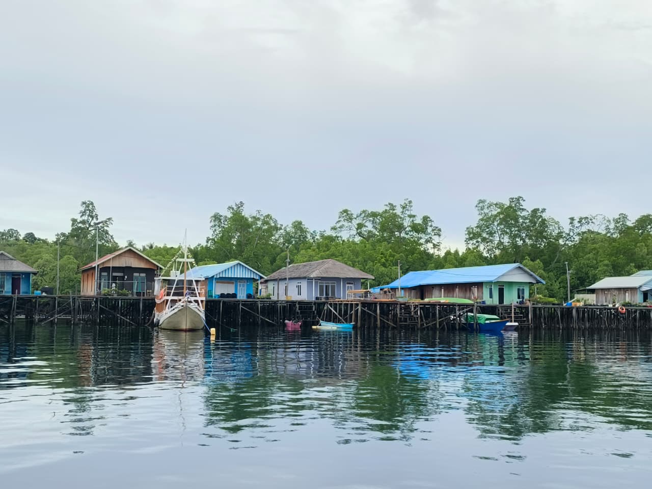 Kampung Bahari Nusantara Pulau Miang, Kecamatan Sangkulirang, Kutim.  &nbsp;